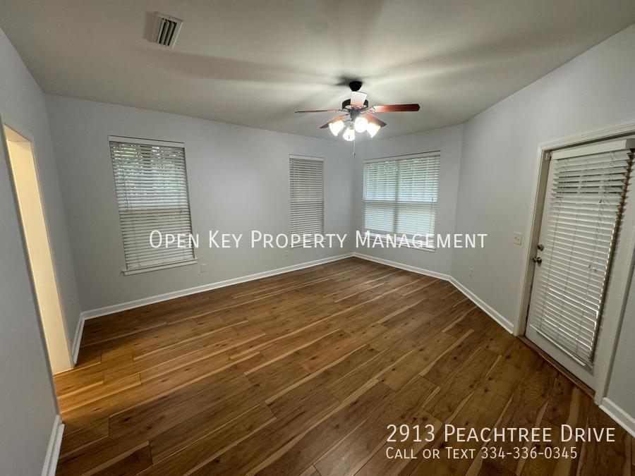 Beautiful and spacious 5 bedroom, 3 bath home for rent in Dothan, AL. Features open living area, beautiful wood floors, large backyard - this home is perfect for entertaining! property image