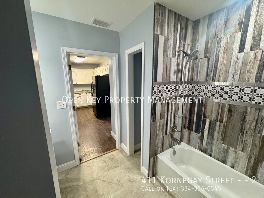 Updated 4 bedroom, 2 bath duplex for rent in Dothan, AL. Open living area - perfect for entertaining. Section 8 approved, appliances included, and pets welcome. Don't miss out on this rental! property image