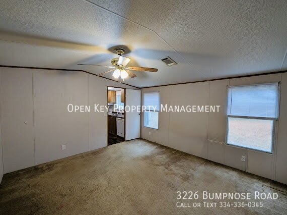 2 bedroom, 2 bath Mobile Home for rent in Marianna, FL. Open floor plan, large front yard and deck, perfect space for entertaining. Appliances included. Pets welcome. Check out this rental today! property image