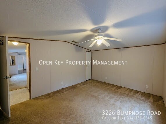 2 bedroom, 2 bath Mobile Home for rent in Marianna, FL. Open floor plan, large front yard and deck, perfect space for entertaining. Appliances included. Pets welcome. Check out this rental today! property image