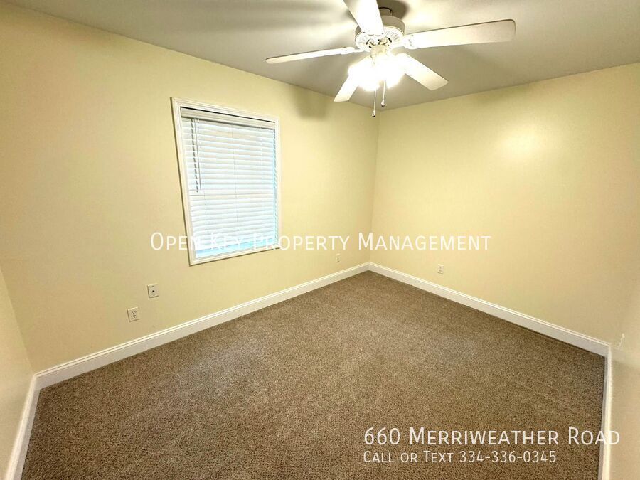 3 bedroom, 2 bath rental in Enterprise, close to Ft. Rucker - stainless steel appliances, shiplap fireplace, enclosed back porch, fenced in backyard. This charming home is move in ready! property image