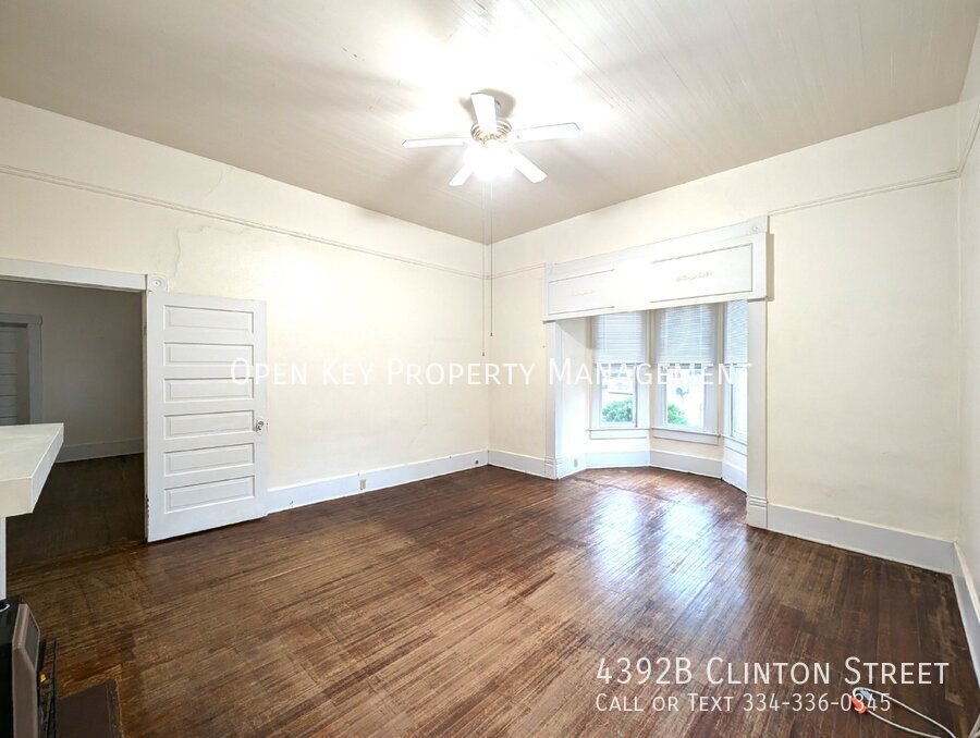 2 bedroom, 1.5 bath duplex in Marianna, FL - features hardwood flooring, tall ceilings, fireplace, animals are welcome and appliances are included. A beautiful rental with lots of character! property image