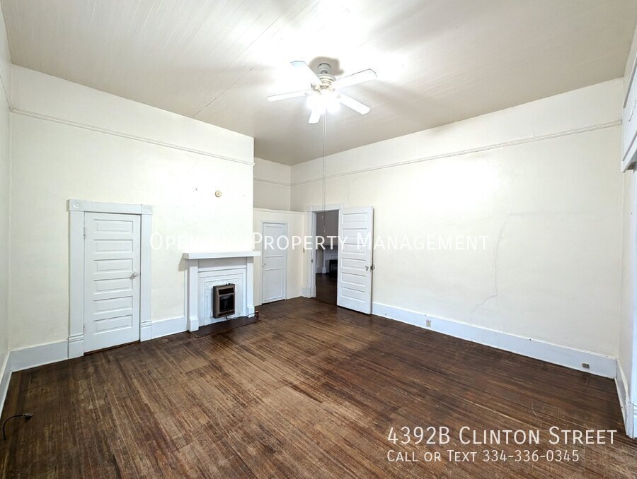 2 bedroom, 1.5 bath duplex in Marianna, FL - features hardwood flooring, tall ceilings, fireplace, animals are welcome and appliances are included. A beautiful rental with lots of character! property image