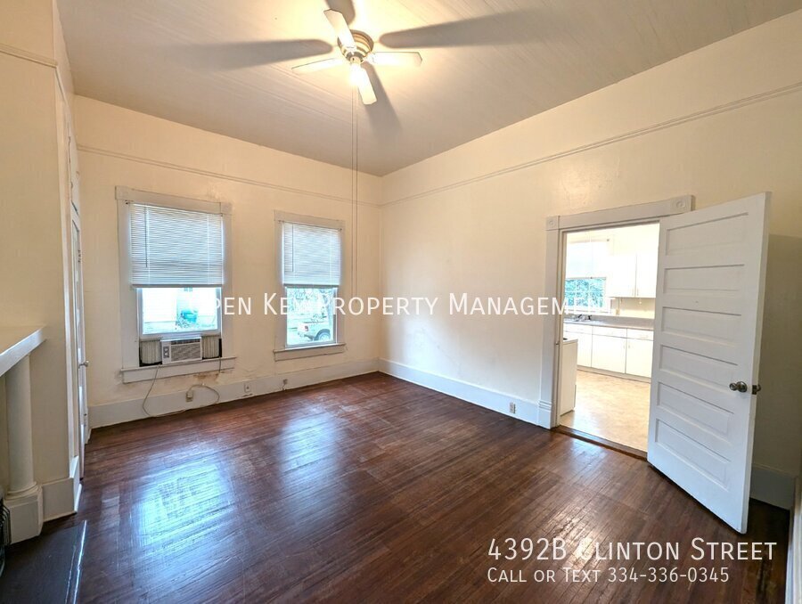 2 bedroom, 1.5 bath duplex in Marianna, FL - features hardwood flooring, tall ceilings, fireplace, animals are welcome and appliances are included. A beautiful rental with lots of character! property image