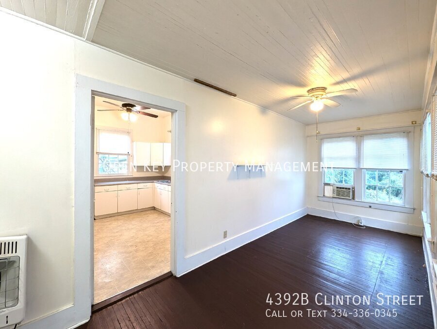 2 bedroom, 1.5 bath duplex in Marianna, FL - features hardwood flooring, tall ceilings, fireplace, animals are welcome and appliances are included. A beautiful rental with lots of character! property image