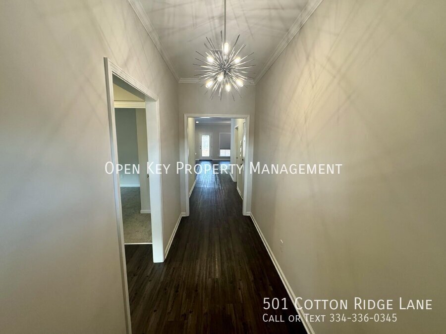 Beautiful 3 bedroom, 2 bath rental in Hidden Lake East. Prime location near ACOM. Open floor plan, appliances included, fenced in backyard, pond and playground nearby - don't miss out on this rental! property image