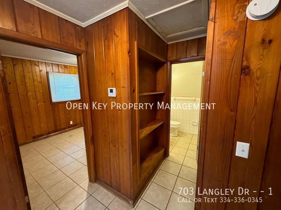 Spacious and affordable 2 bedroom, 1 bath duplex in Dothan, AL. Section 8 approved, appliances included and pets are welcome! property image