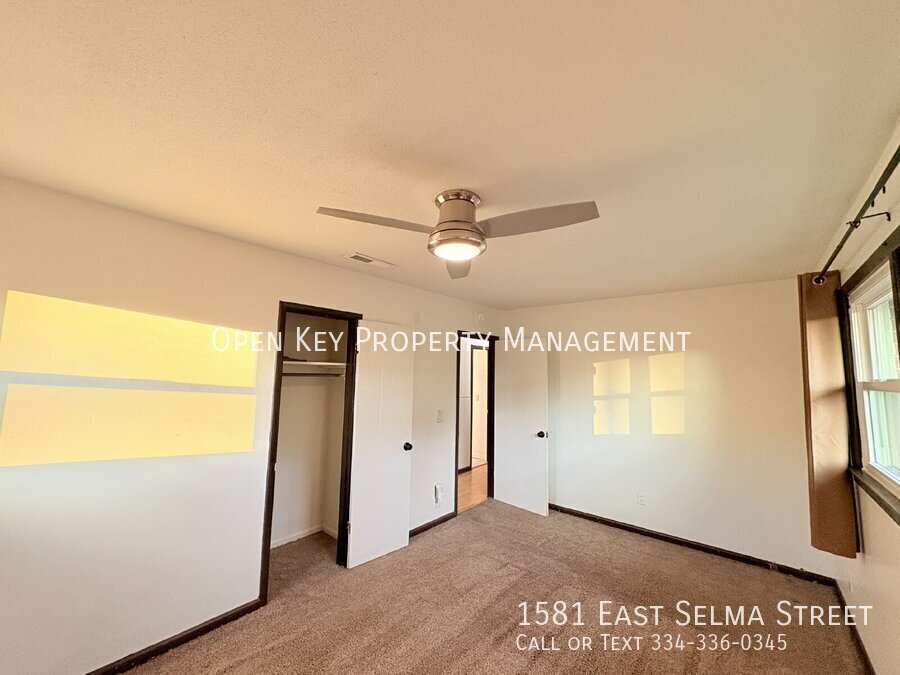 Spacious and beautiful 3 bedroom, 1.5 bath brick home for rent on a corner lot in Dothan, AL. Includes a large yard, new appliances, and pets are welcome. Check out this rental today! property image