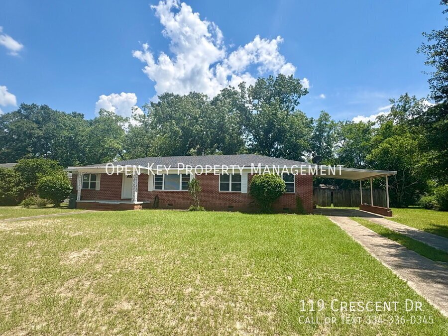 Discover comfort and convenience in this charming 3-bedroom, 2-bathroom home, ideally located near downtown Enterprise and just minutes from Fort Rucker. Pets are welcome! property image