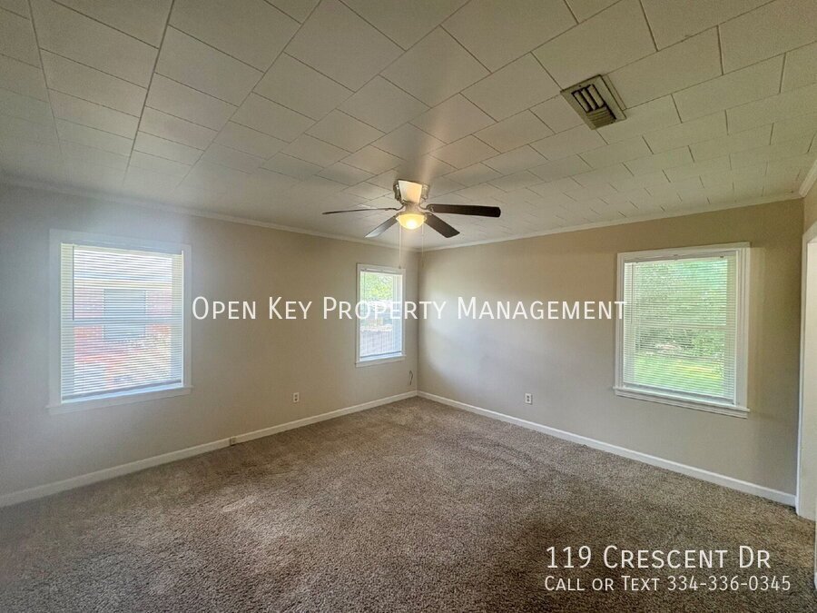 Discover comfort and convenience in this charming 3-bedroom, 2-bathroom home, ideally located near downtown Enterprise and just minutes from Fort Rucker. Pets are welcome! property image