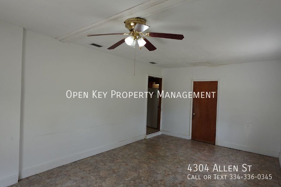 Beautiful 3 bedroom, 1.5 bath rental in Greenwood, FL. This home includes appliances, a large backyard with storage, pets are welcome...this is move in ready! property image