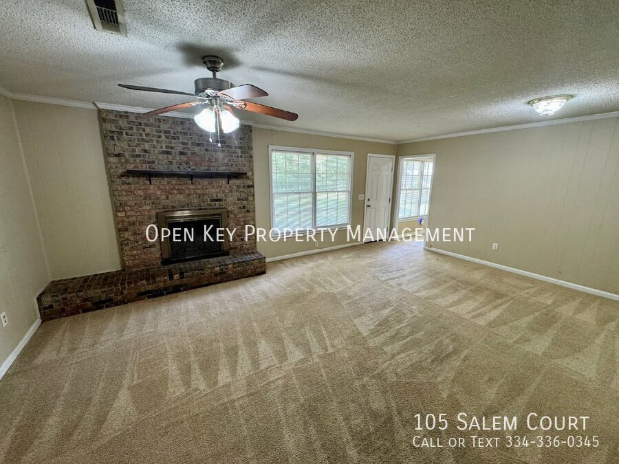 Beautiful 3 bedroom, 2 bath rental in Dothan, AL. Conveniently located to shopping and dining, two living areas, fireplace, and appliances included. This home is move in ready! property image