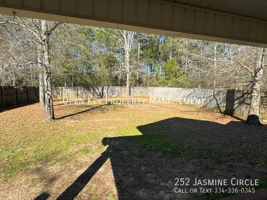 Beautiful 3/2.5 home in Enterprise, AL, close to Ft. Rucker. Fenced in backyard, garage, beautiful kitchen & large living room, perfect for entertaining. Don't miss out on this rental! property image