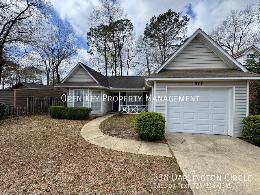 Check out this beautiful 3BR/2BA home for rent in Dothan, Alabama, near ACOM, shopping, and restaurants. It has a large fenced in yard and small covered patio, perfect for entertaining. property image