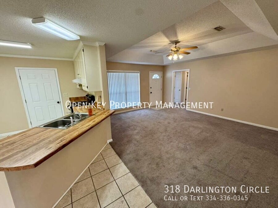 Check out this beautiful 3BR/2BA home for rent in Dothan, Alabama, near ACOM, shopping, and restaurants. It has a large fenced in yard and small covered patio, perfect for entertaining. property image