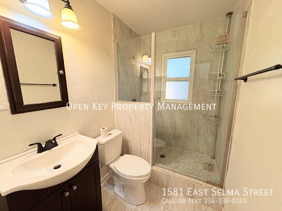 Spacious and beautiful 3 bedroom, 1.5 bath brick home for rent on a corner lot in Dothan, AL. Recently renovated with new flooring - includes a large yard, new appliances, and pets are welcome. property image