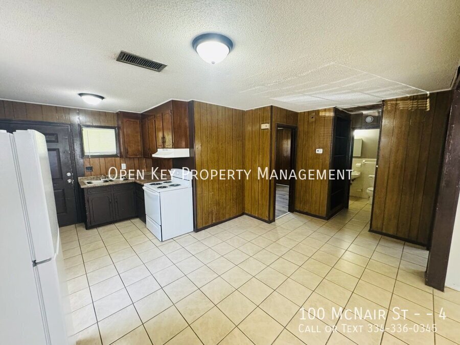 Cozy 2-bedroom, 1-bath apartment available for rent! This Section 8 approved unit features a spacious living area with durable tile flooring. Schedule your viewing today! property image