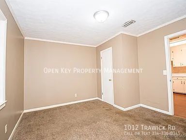 Beautiful 3BR/2BA home for rent in Dothan, AL. Sits of a spacious half-acre lot with den, fireplace, and sunroom. property image